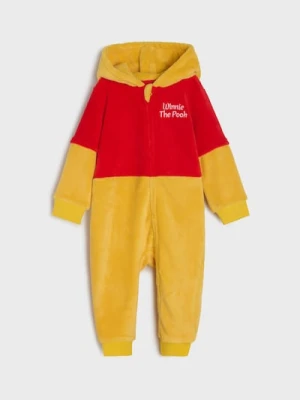 Sinsay - Miękki pajacyk z apliakcją 3D Winnie the Pooh - żółty