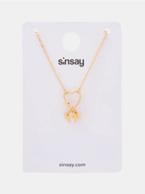Sinsay - Naszyjnik z zawieszką - złoty