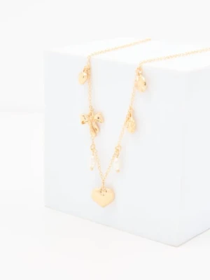 Sinsay - Naszyjnik z zawieszką - złoty