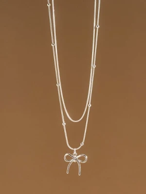 Sinsay - Naszyjniki 2 pack - srebrny