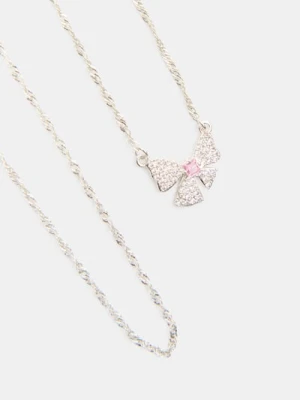 Sinsay - Naszyjniki 2 pack - srebrny