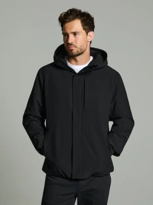 Sinsay - Ocieplana elegancka kurtka - czarny