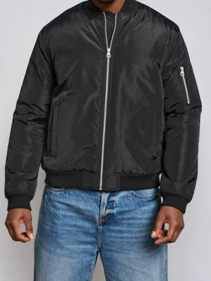 Sinsay - Ocieplana kurtka bomberka - czarny