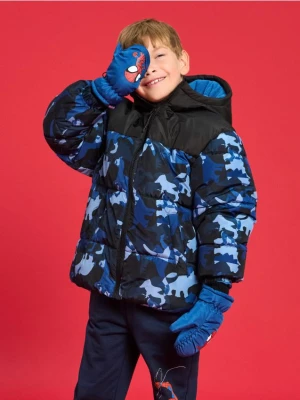 Sinsay - Ocieplane rękawiczki Spider-Man - granatowy