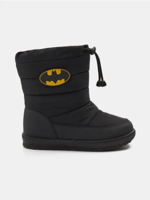 Sinsay - Ocieplane śniegowce z elastycznym ściągaczem Batman - czarny