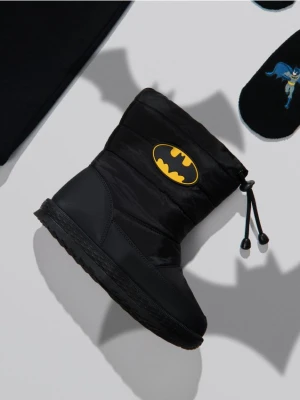 Sinsay - Ocieplane śniegowce z elastycznym ściągaczem Batman - czarny