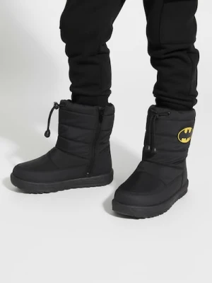Sinsay - Ocieplane śniegowce z elastycznym ściągaczem Batman - czarny