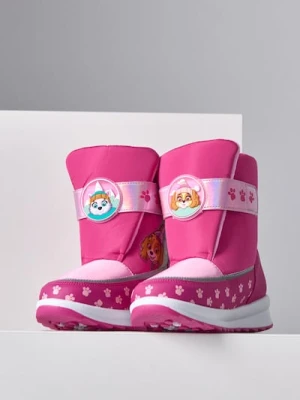 Sinsay - Ocieplane śniegowce zapinane na rzep z wełnianą wyściółką PAW Patrol - różowy