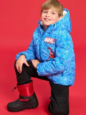 Sinsay - Ocieplane śniegowce ze ściągaczem Spider-Man - fioletowy