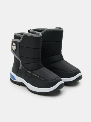 Sinsay - Ocieplane śniegowce ze świecącą podeszwą Star Wars - czarny