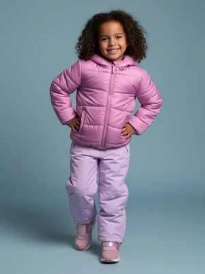 Sinsay - Ocieplane spodnie zimowe - fioletowy