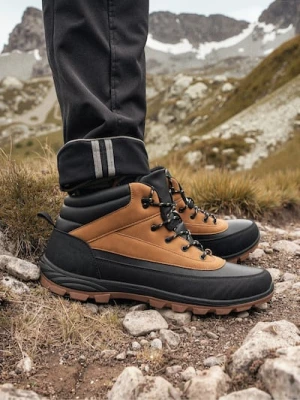 Sinsay - Ocieplane trapery za kostkę - beżowy