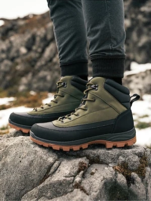 Sinsay - Ocieplane trapery za kostkę - zielony