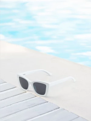 Sinsay - Okulary przeciwsłoneczne - biały