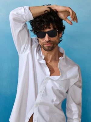 Sinsay - Okulary przeciwsłoneczne - czarny