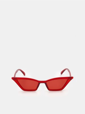 Sinsay - Okulary przeciwsłoneczne - czerwony