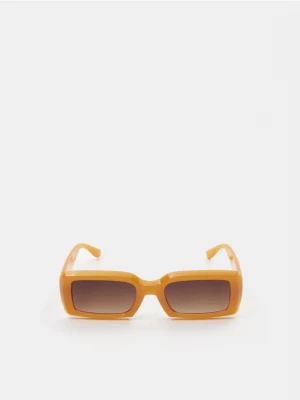 Sinsay - Okulary przeciwsłoneczne - pomarańczowy
