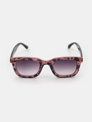 Sinsay - Okulary przeciwsłoneczne w panterkę - wielobarwny