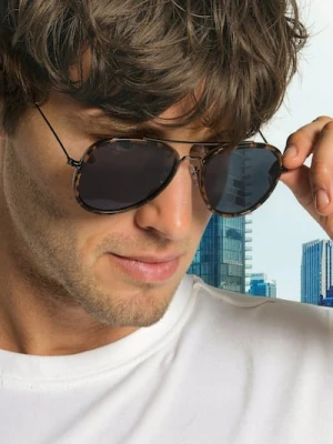 Sinsay - Okulary przeciwsłoneczne - wielobarwny