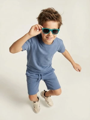 Sinsay - Okulary przeciwsłoneczne z nadrukiem dinozaurów - wielobarwny