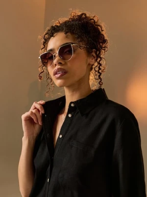 Sinsay - Okulary przeciwsłoneczne - złoty