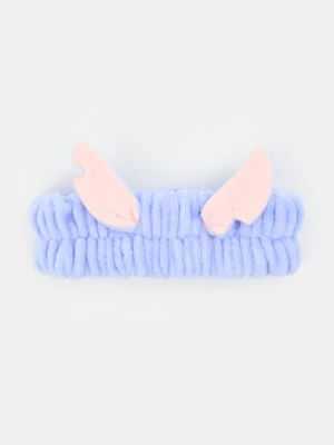 Sinsay - Opaska na głowę z elementami 3D Lilo & Stitch - błękitny