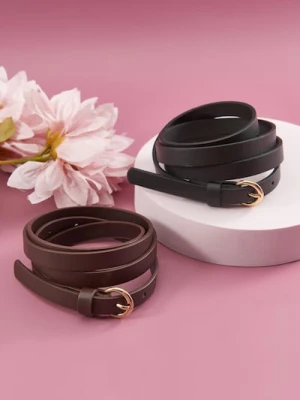 Sinsay - Pasek 2 pack - wielobarwny