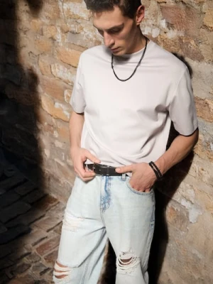 Sinsay - Pasek - czarny