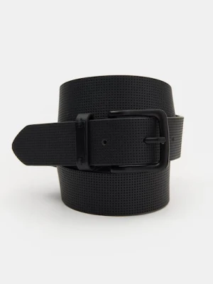 Sinsay - Pasek do spodni z czarną klamrą - czarny