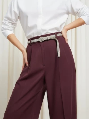 Sinsay - Pasek z ozdobnymi cyrkoniami - srebrny