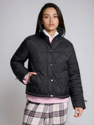 Sinsay - Pikowana kurtka - czarny