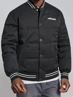 Sinsay - Pikowana kurtka puffer - czarny