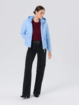 Sinsay - Pikowana kurtka z ociepleniem - niebieski