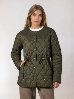 Sinsay - Pikowana kurtka - zielony