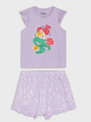 Sinsay - Piżama dwuczęściowa Disney Princess - fioletowy