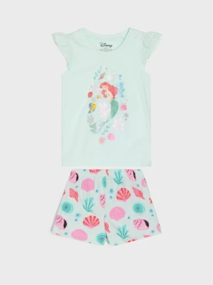 Sinsay - Piżama dwuczęściowa Disney Princess - zielony