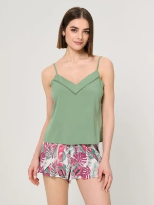 Zdjęcie produktu Sinsay - Piżama dwuczęściowa - kremowy