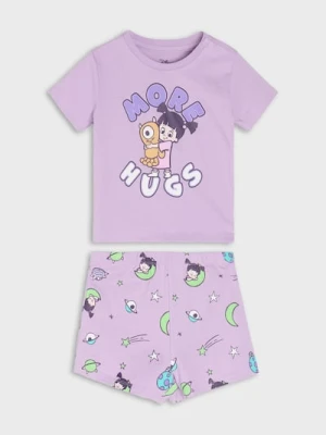 Sinsay - Piżama dwuczęściowa Monsters University - fioletowy
