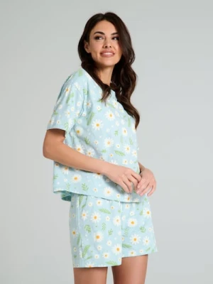 Sinsay - Piżama dwuczęściowa - niebieski