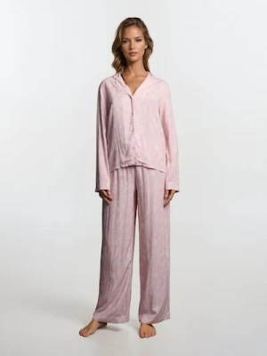 Sinsay - Piżama dwuczęściowa - różowy