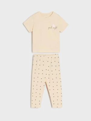 Sinsay - Piżama dwuczęściowa - różowy