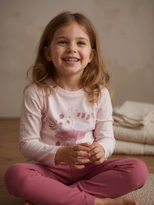 Sinsay - Piżama dwuczęściowa - różowy