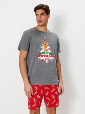 Sinsay - Piżama dwuczęściowa Shrek - szary