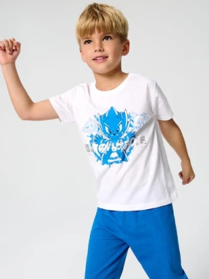 Sinsay - Piżama dwuczęściowa Sonic the Hedgehog - biały