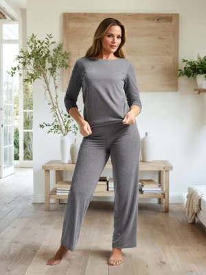 Sinsay - Piżama dwuczęściowa - szary