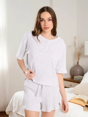 Sinsay - Piżama dwuczęściowa - szary