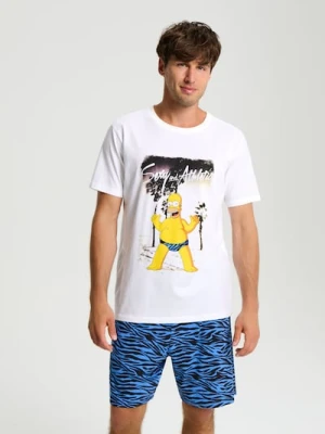 Zdjęcie produktu Sinsay - Piżama dwuczęściowa The Simpsons - biały