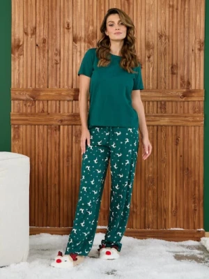 Sinsay - Piżama dwuczęściowa - zielony