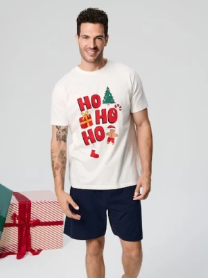 Sinsay - Piżama - kremowy