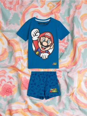 Sinsay - Piżama Super Mario - niebieski